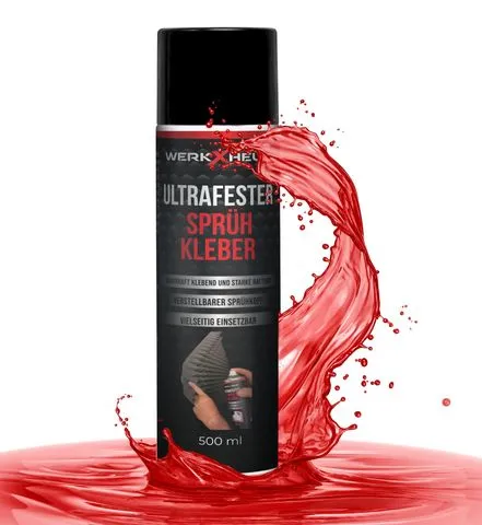 WerkXheld 500ml Sprühkleber Dachhimmel – 4 Größen